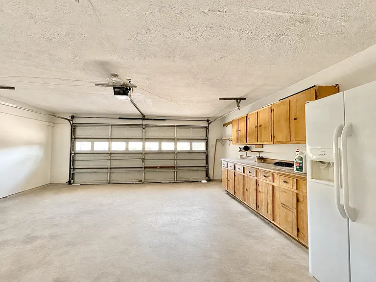 Large 2-Car Garage with Storage Built-Ins