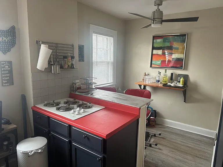 Kitchen, eating area
