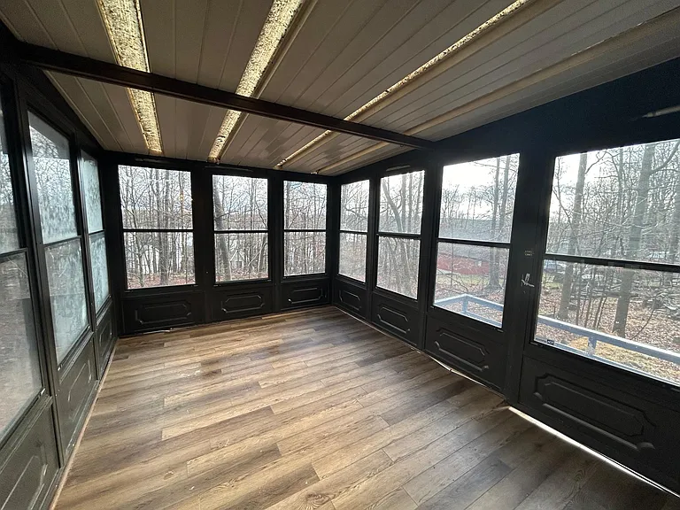Enclosed porch