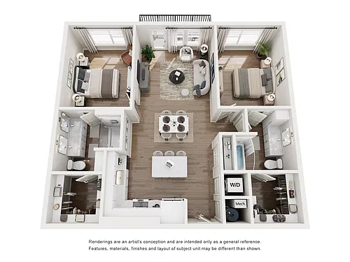 Floor plan B1