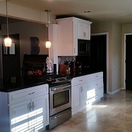 stainless, open concept