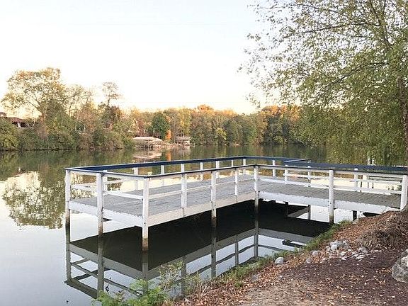 Neighborhood dock two blocks away