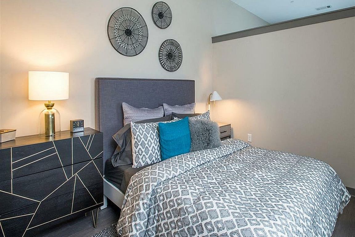 Experience comfort and style in this beautifully designed bedroom, perfect for relaxation.