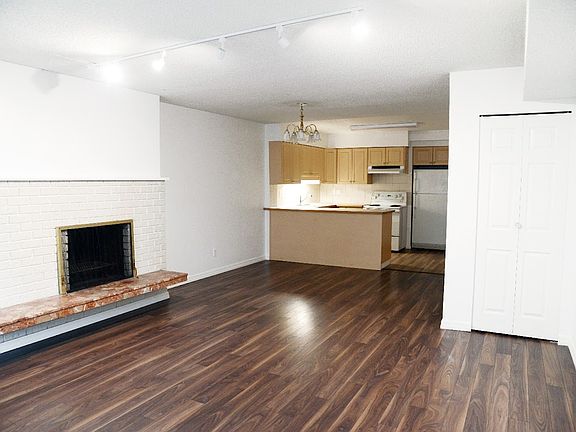 View of the living , dinning and kitchen.