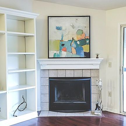 Family Room - WB Fireplace