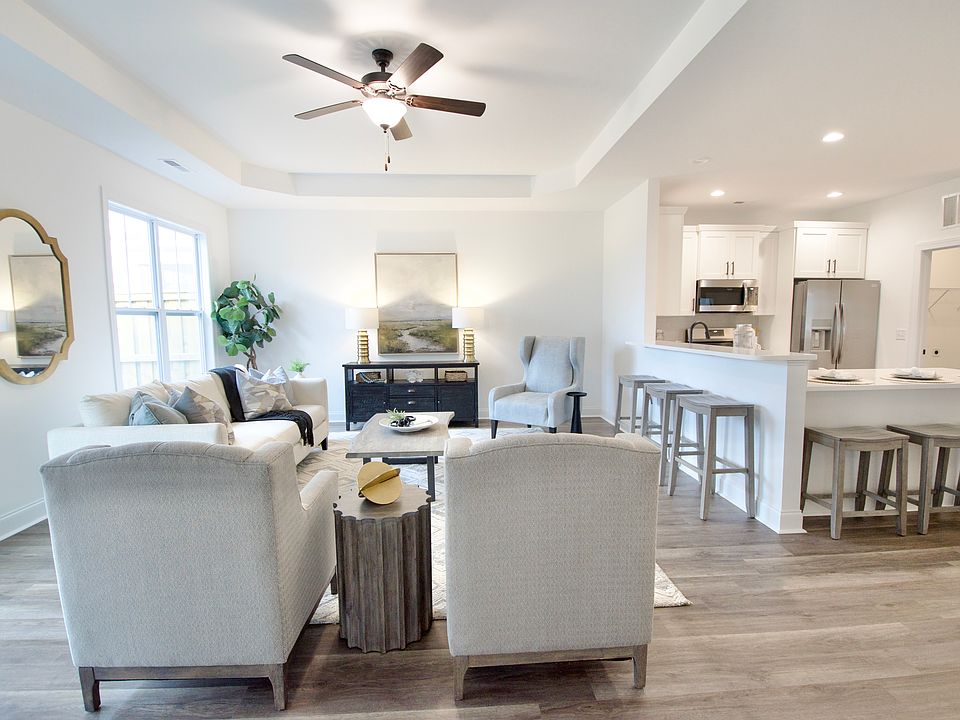 The Islander Farmhouse Plan, The Pinnacle Cottages at Mallory Creek