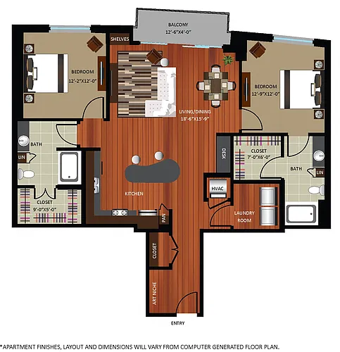 Floor plan B3