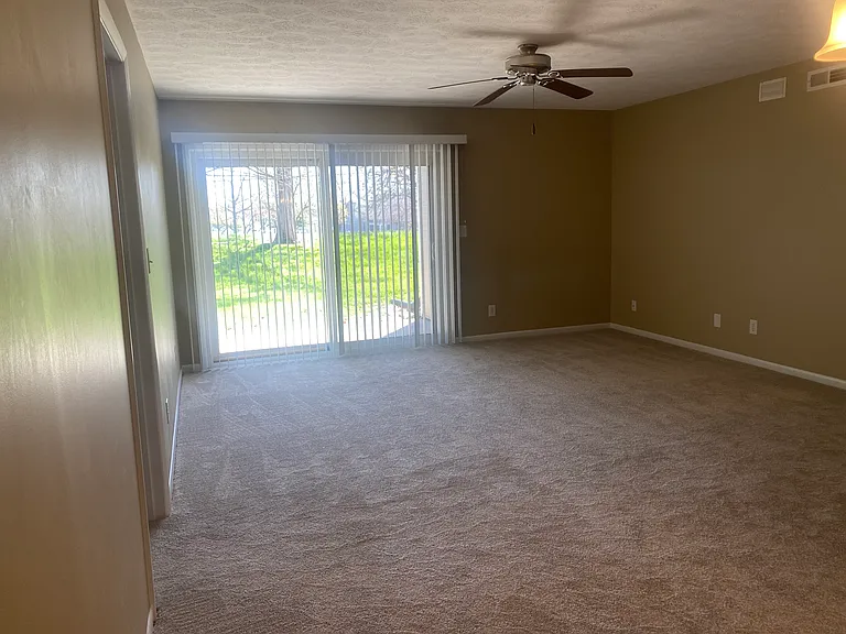 Dining and living rooms