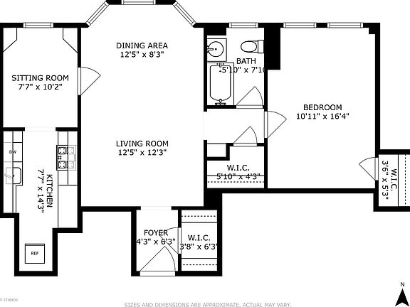 5th image of 2000 N Lincoln Park West Pkwy #803
