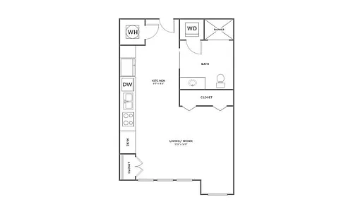 Floor plan A-SA1