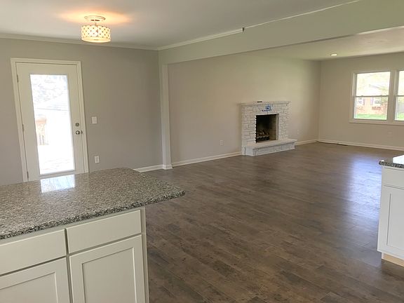 Living room from the kitchen