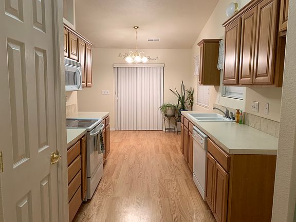 kitchen into dining room