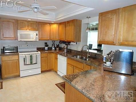 Gorgeous Granite Tops & Raised Panel Cabinetry