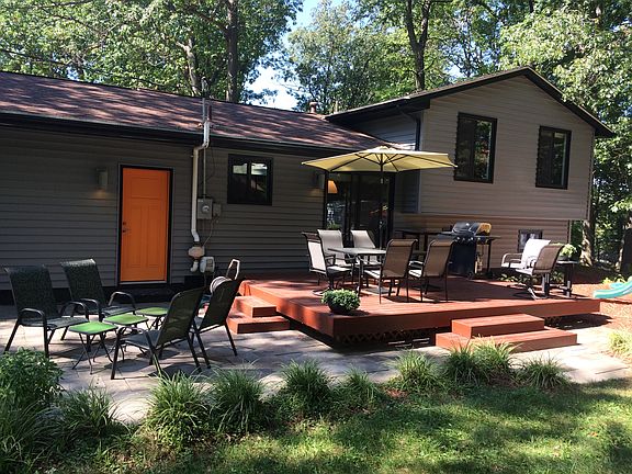 Back deck & patio