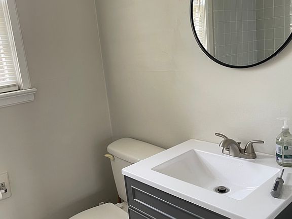 Bath with tub and shower