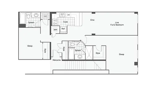 Floor plan The Grady I