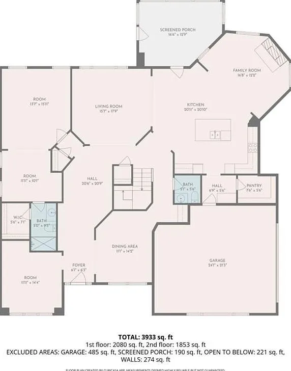 5 bed, 4.5 bath, 4341 sqft, $3,900 — Photo 4