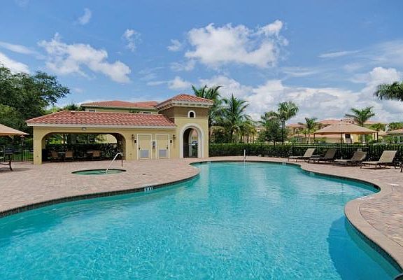 Community Pool Steps Away