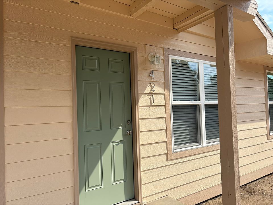 View of the front door