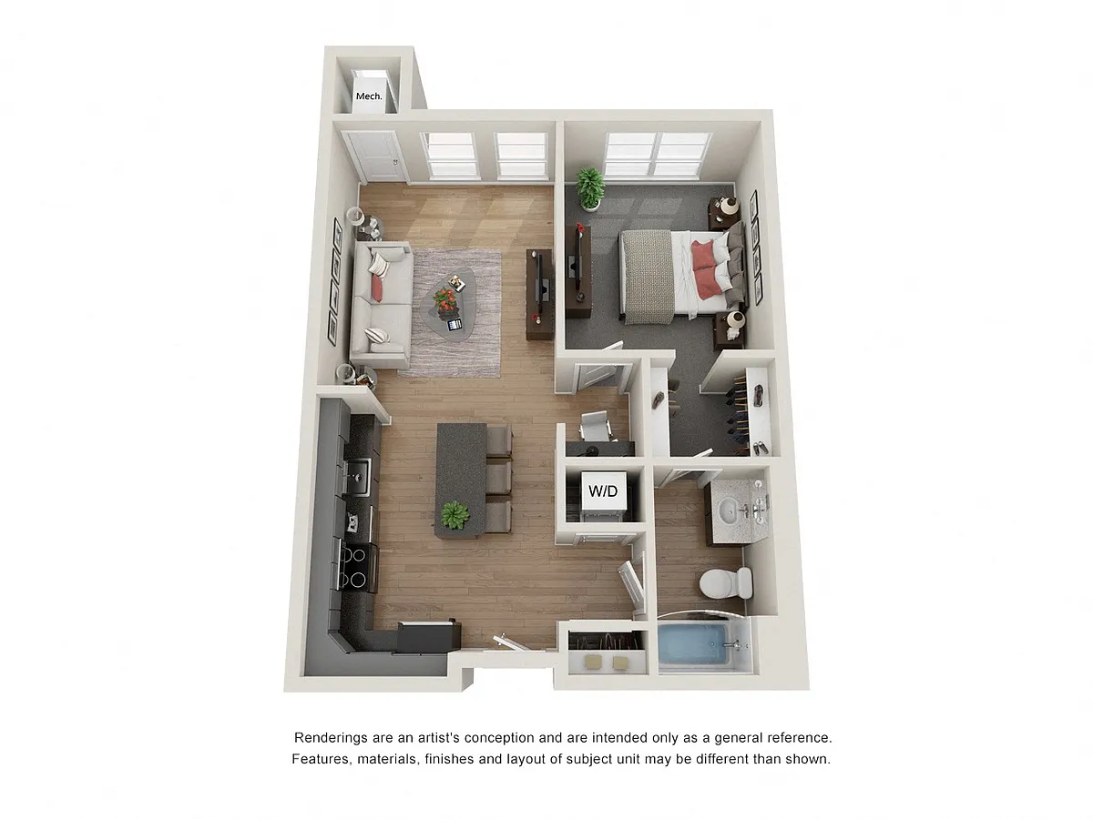 Floor plan Curve