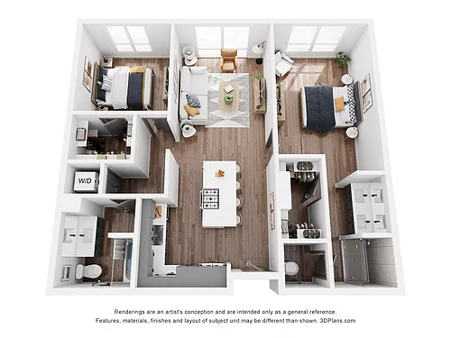 Floor plan B3