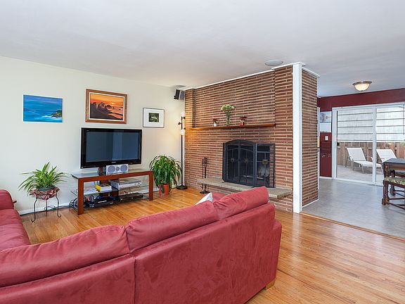 1950's Brick Fireplace