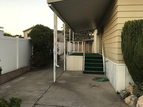 Main entrance side view from the street