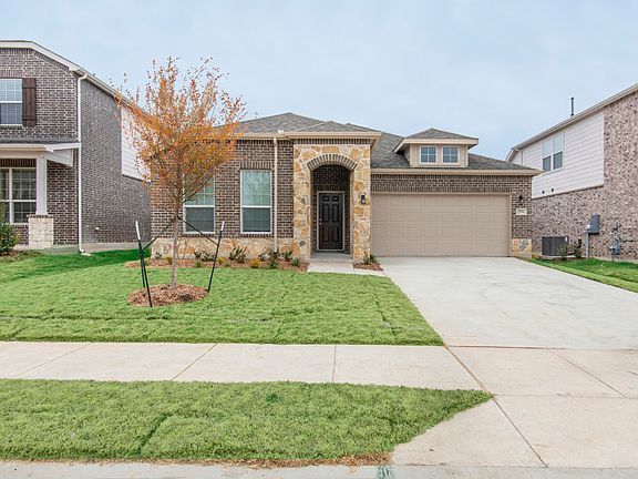 The Killeen, a one-story home with 2-car garage
