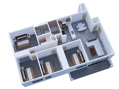 Floor plan Maxwell