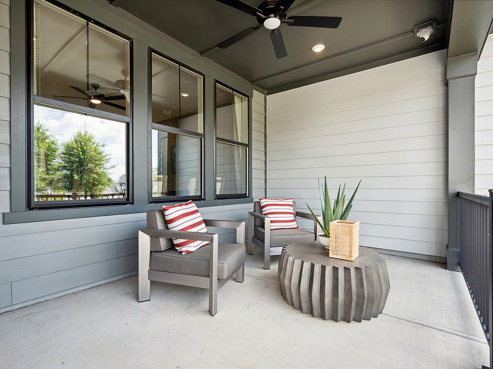Model Home Covered Outdoor Living Space