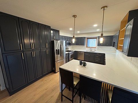 Upstairs kitchen