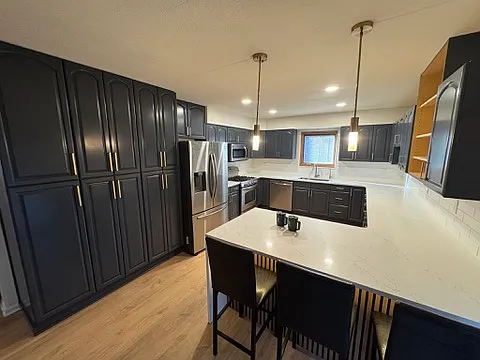 Upstairs kitchen