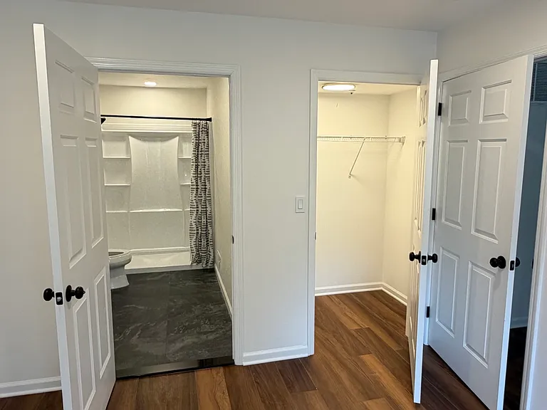 MASTER BR TO BA AND WALK-IN-CLOSET