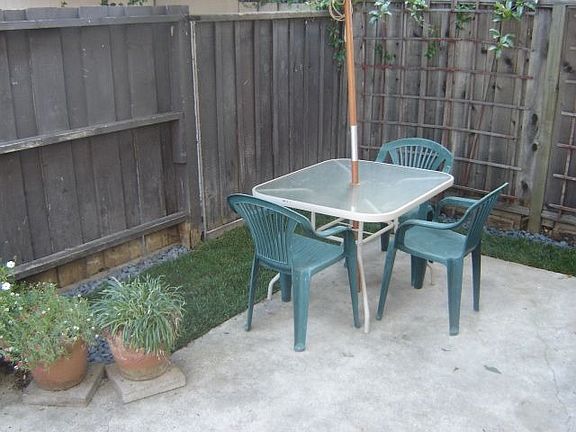 Shaded Patio