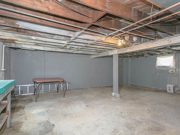 unfinished basement