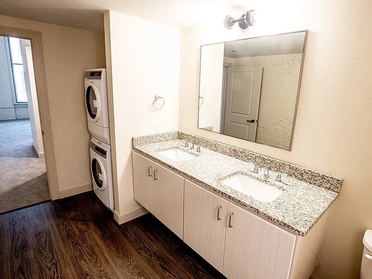 Model bathroom