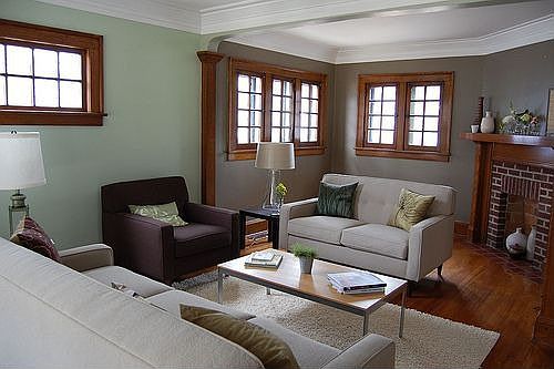 Living Room, Fireplace