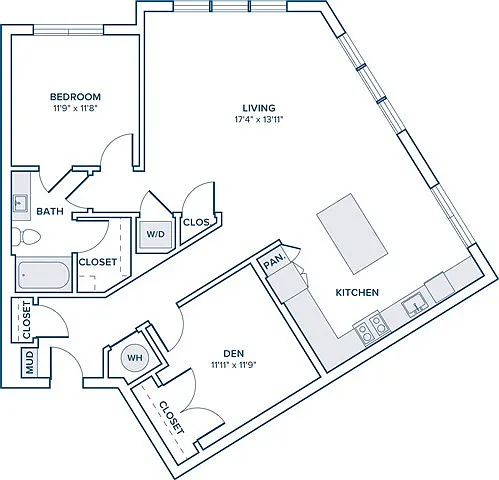 Floor plan A13D