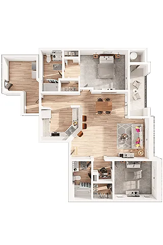 Floor plan B4