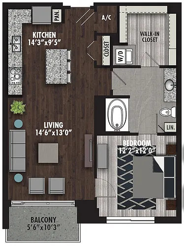 Floor plan E2