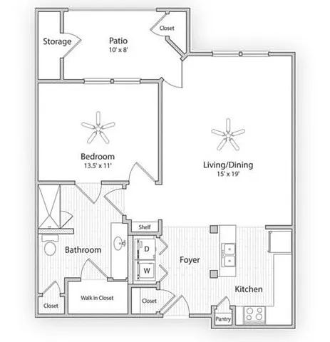Floor plan AFWA3