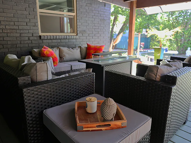Patio outside