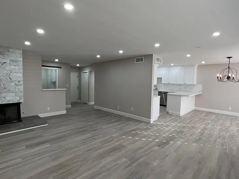 Living Room and Dining Room
