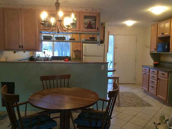 Dining area adjacent kitchen