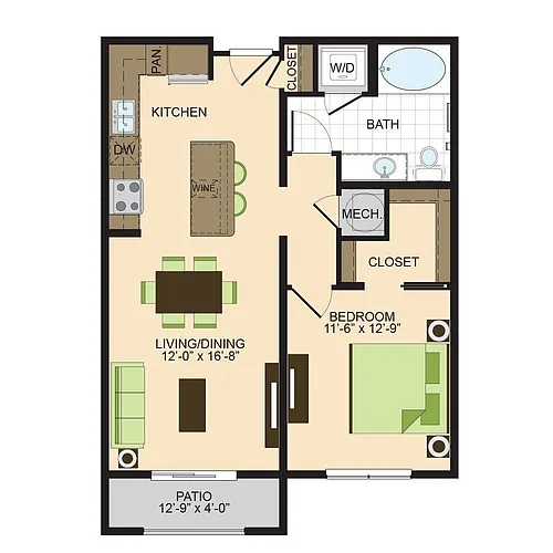Floor plan A2