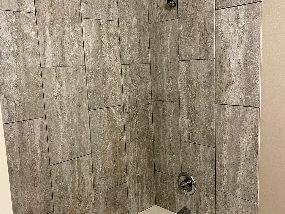Tile shower