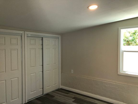 Both bedroom has duel large closets.