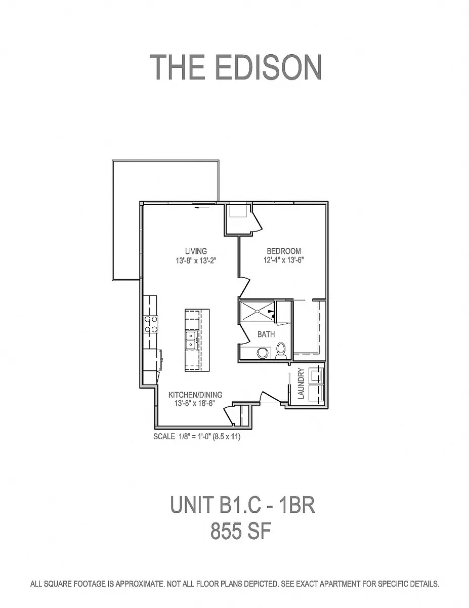 Floor plan B1-C