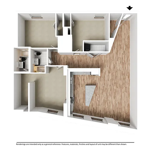 Floor plan 206 306 406