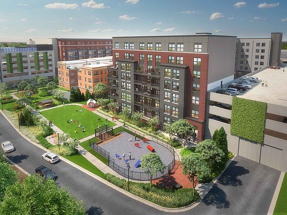 The dog park and green space offer an opportunity to enjoy fresh air and soak up the sun.